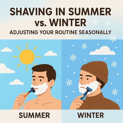 Shaving in Summer vs Winter: Adjusting Your Routine Seasonally
