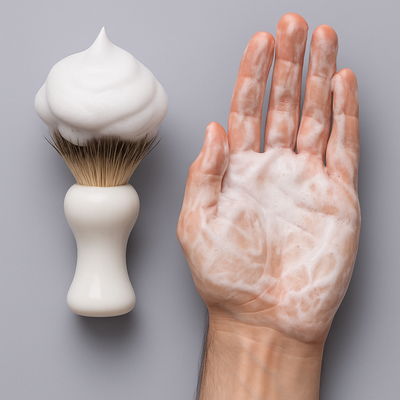 The Art of the Perfect Shaving Lather: Brush vs Hands